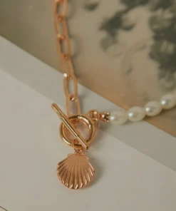 Peppermayo New Accessories Story Telling Necklace - Gold/ Pearl