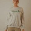 Wrangler The Reaction Sweat - Light Grey Marle 1 Wrangler The Reaction Sweat - Light Grey Marle