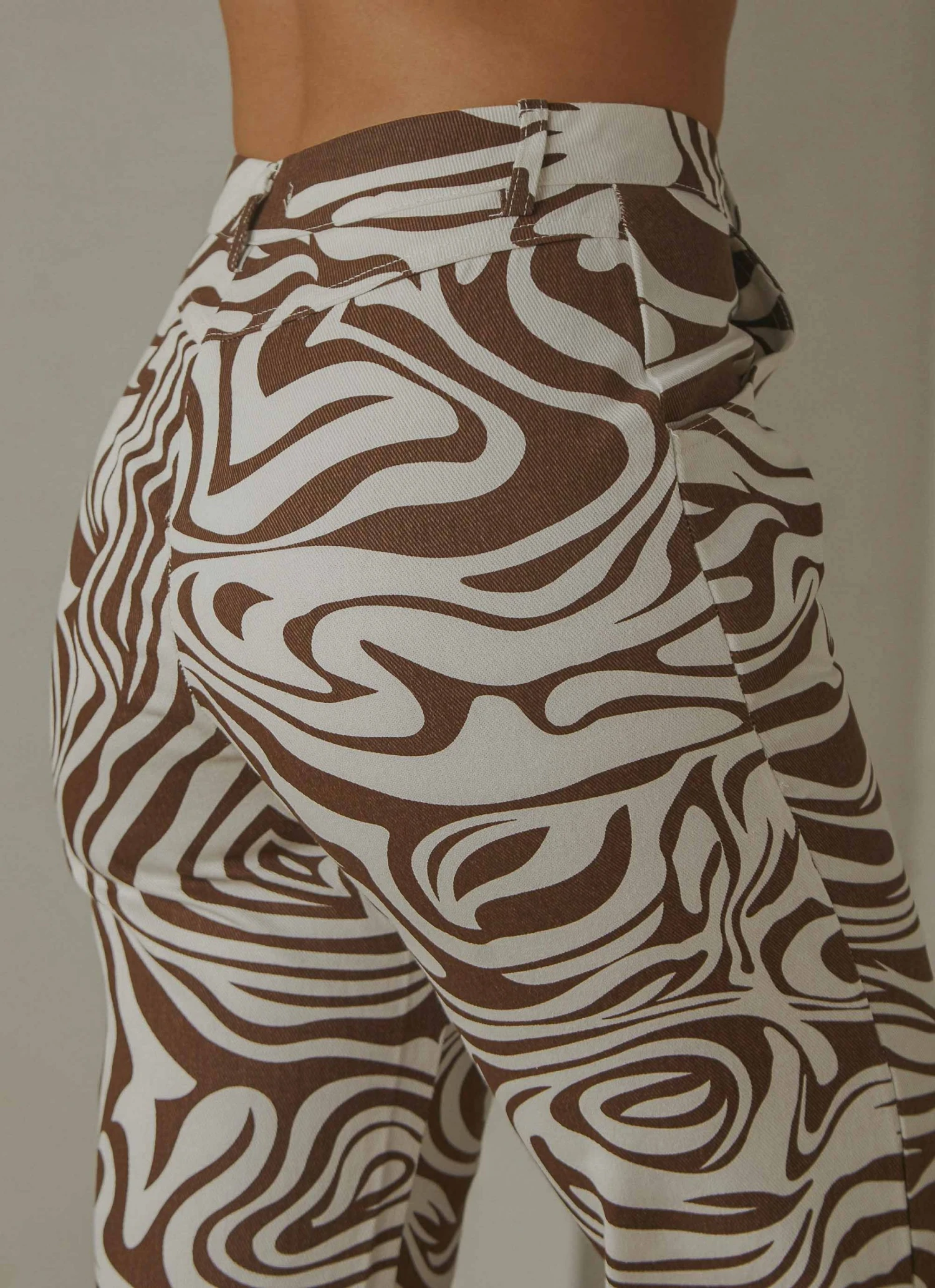 Peppermayo New & Most Loved Serena Pants - Brown Print 5 Peppermayo New & Most Loved Serena Pants - Brown Print