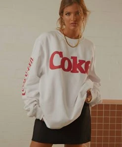 Rolla's Coca Cola World Sweat - Vintage White