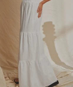 National Breast Cancer Foundation X Peppermayo Aperol Hour Linen Maxi Skirt - White New & Most Loved 12 National Breast Cancer Foundation X Peppermayo Aperol Hour Linen Maxi Skirt - White New & Most Loved
