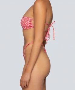 LaHana Swim Paten Bottom - Pink Wave New & Most Loved 14 LaHana Swim Paten Bottom - Pink Wave New & Most Loved