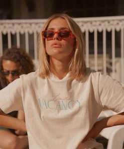 Vacancy Supply New & Most Loved Late Checkout Tee - Butter