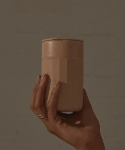 Odcuple Original 12oz Reusable Coffee Cup (355ml) - Latte