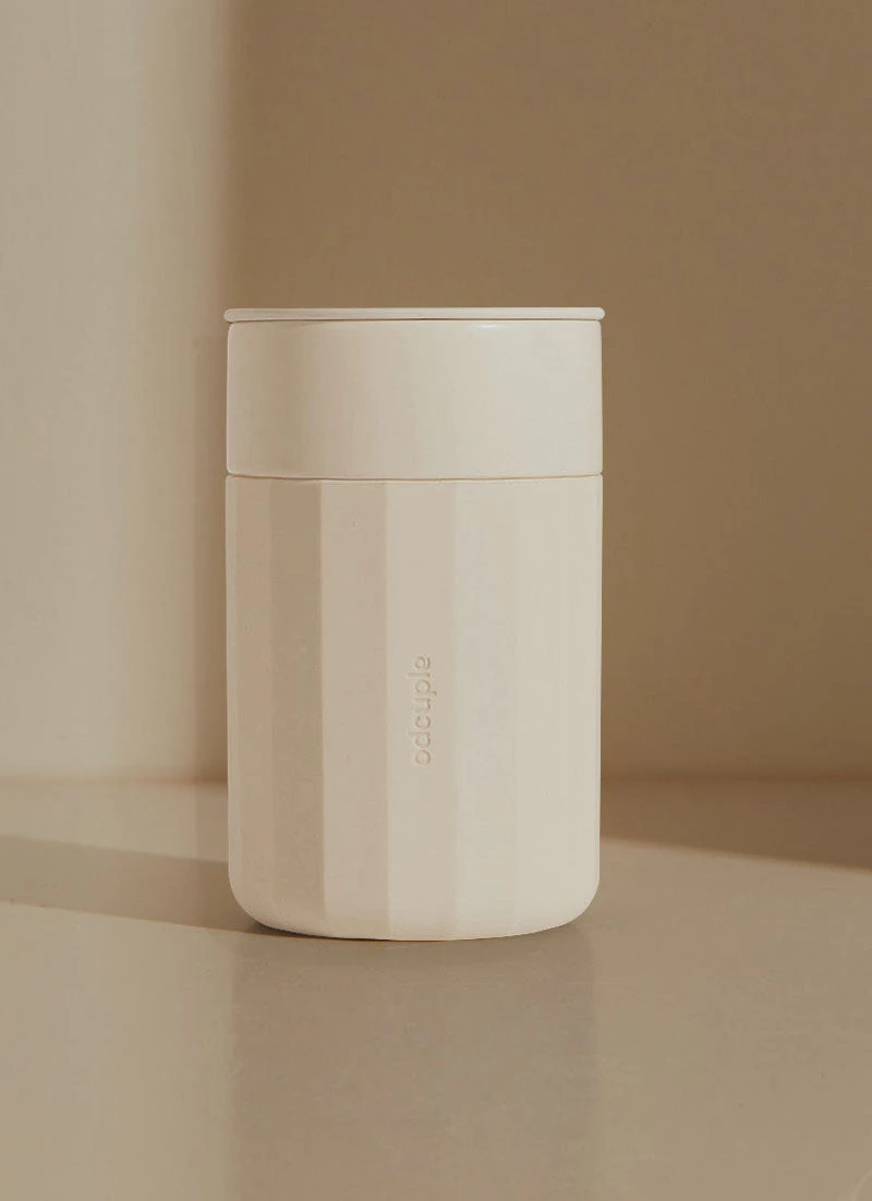 Odcuple Original 12oz Reusable Coffee Cup (355ml) - Oat New & Most Loved 7 Odcuple Original 12oz Reusable Coffee Cup (355ml) - Oat New & Most Loved