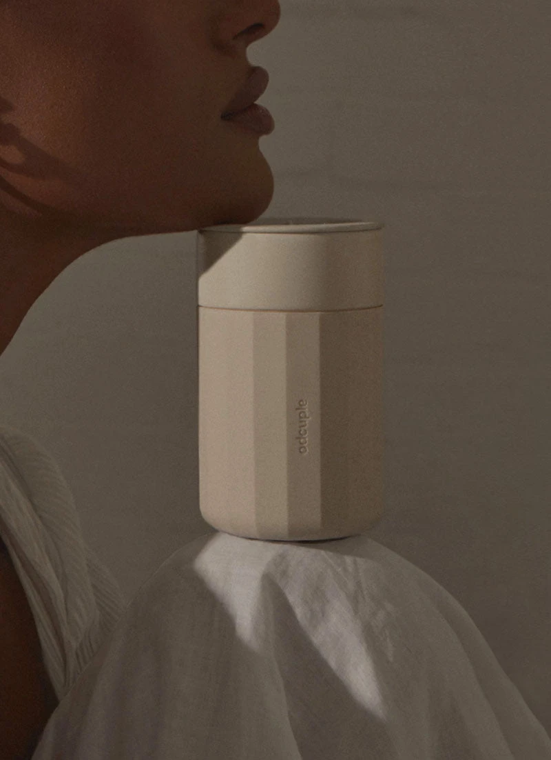 Odcuple Original 12oz Reusable Coffee Cup (355ml) - Oat New & Most Loved 3 Odcuple Original 12oz Reusable Coffee Cup (355ml) - Oat New & Most Loved