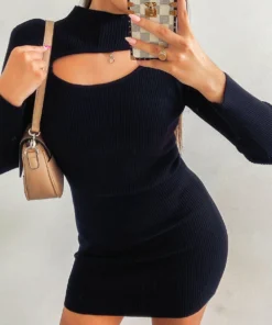 Peppermayo New Dresses Classics Knit Dress - Black