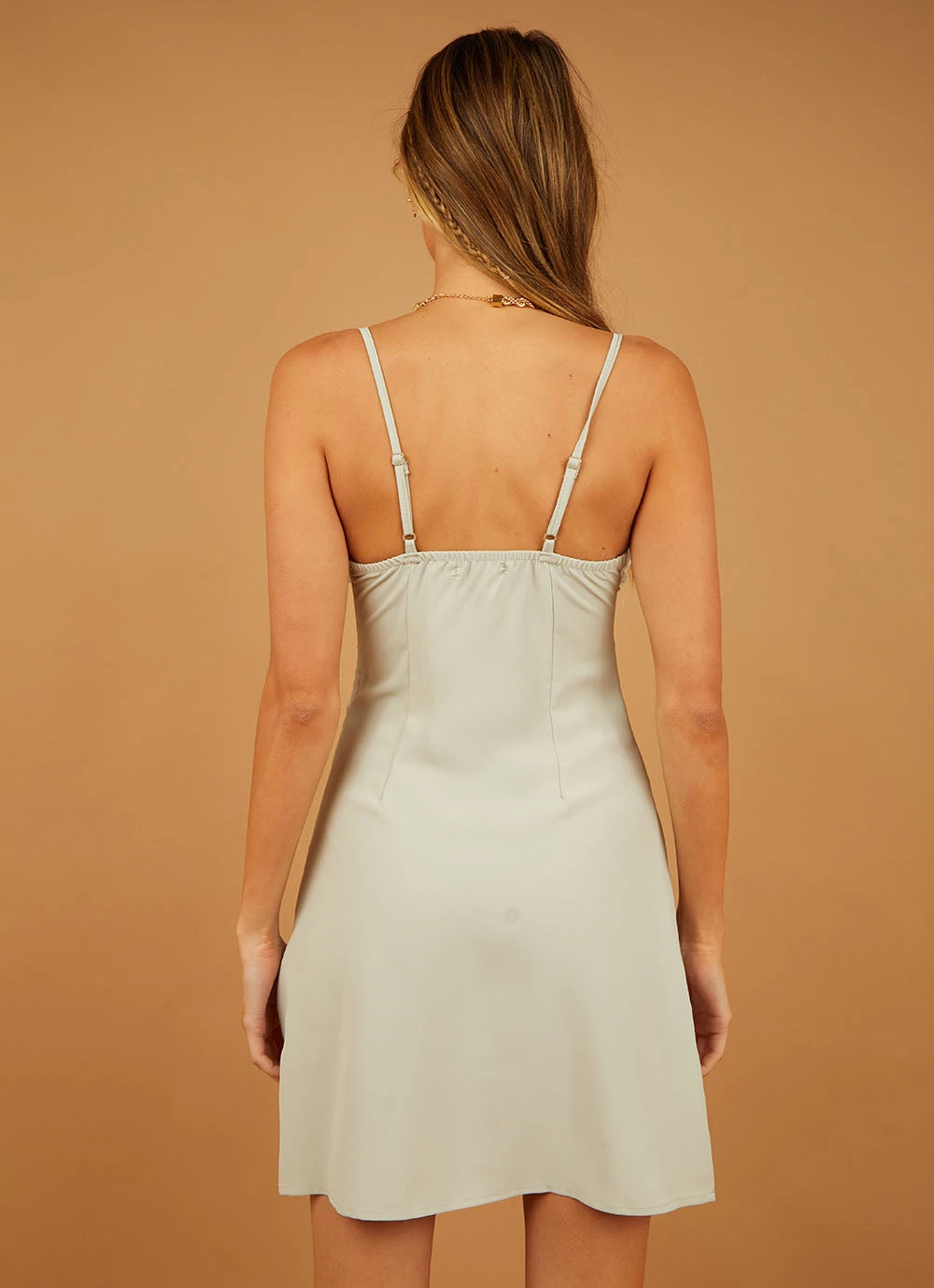 Peppermayo Exclusive New Dresses Late Night Wines Mini Dress - Sage 8 Peppermayo Exclusive New Dresses Late Night Wines Mini Dress - Sage