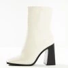 Siren Footwear New & Most Loved Belmar Boot - Cream Croc