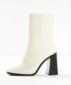 Siren Footwear New & Most Loved Belmar Boot - Cream Croc