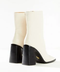 Siren Footwear New & Most Loved Belmar Boot - Cream Croc